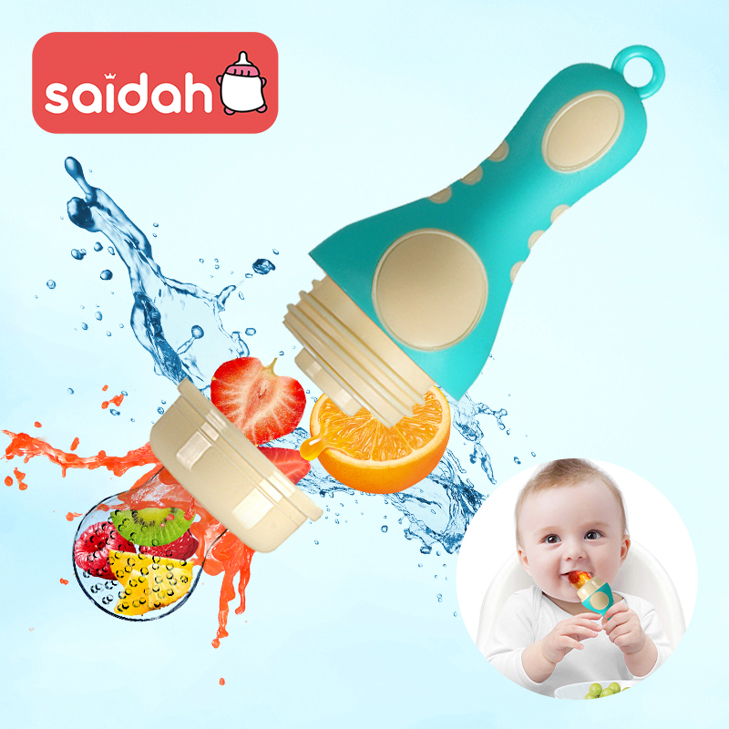 Baby Food Feeder - SAIDAH Torch Shape BPA Free Baby