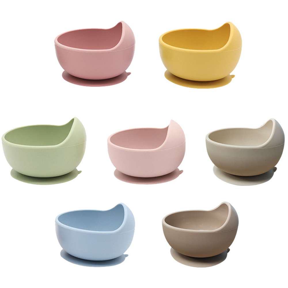 Baby Food Feeder - 1pc Baby Food Grade Silicone Bowls