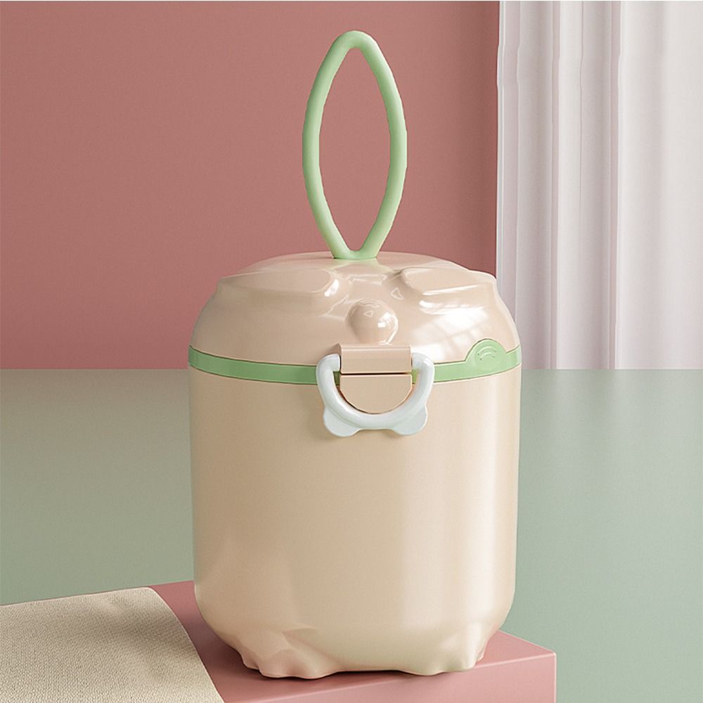 Baby Food Dispenser - With Milk Powder Spoon Cartoon Feeding