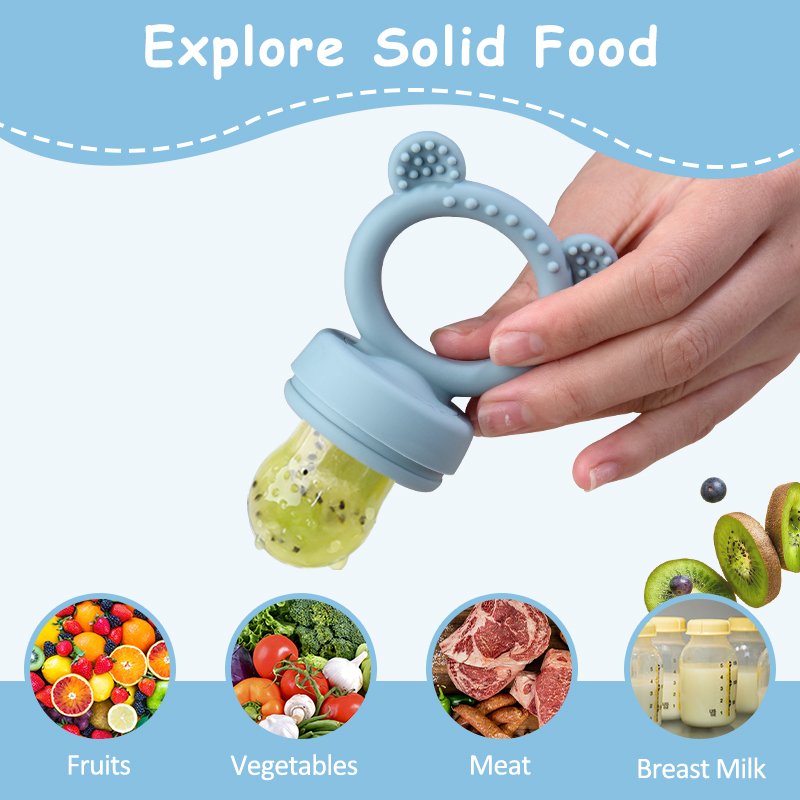 Silicone Bear Shaped Baby Frui - Baby Food Feeder review and price