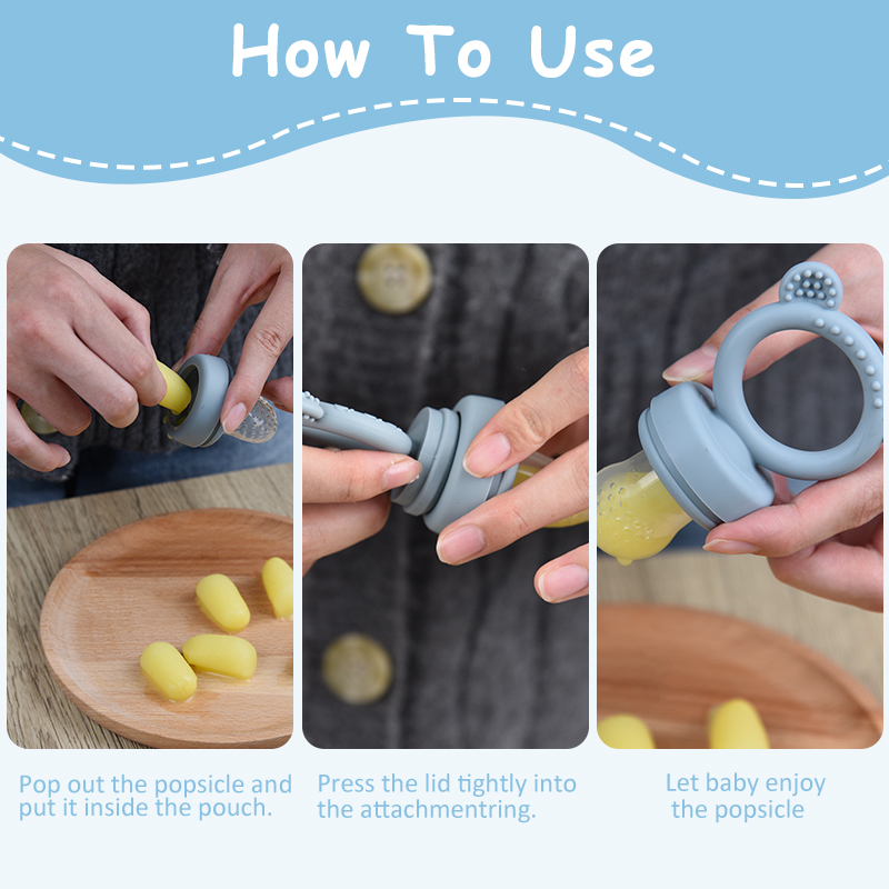 Silicone Bear Shaped Baby Frui - Baby Food Feeder review and price