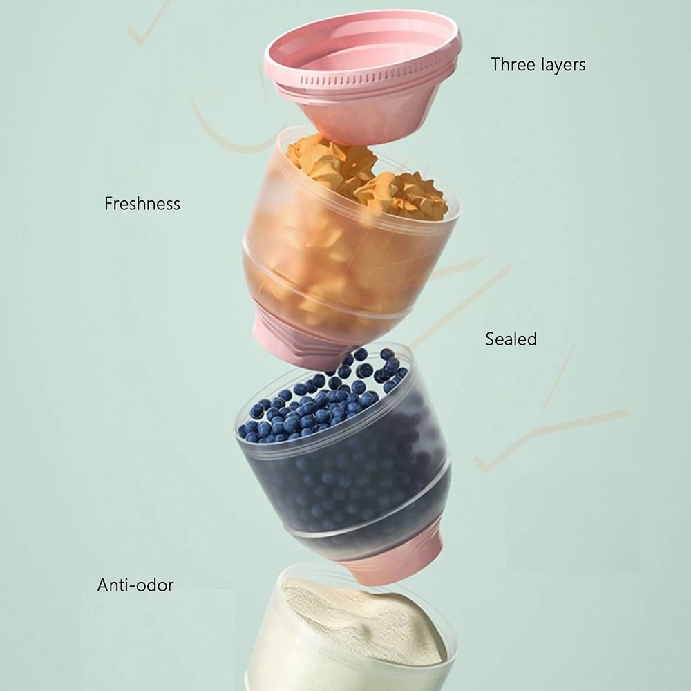 3 Layers Baby Milk Powder Box  - Baby Food Dispenser review and price