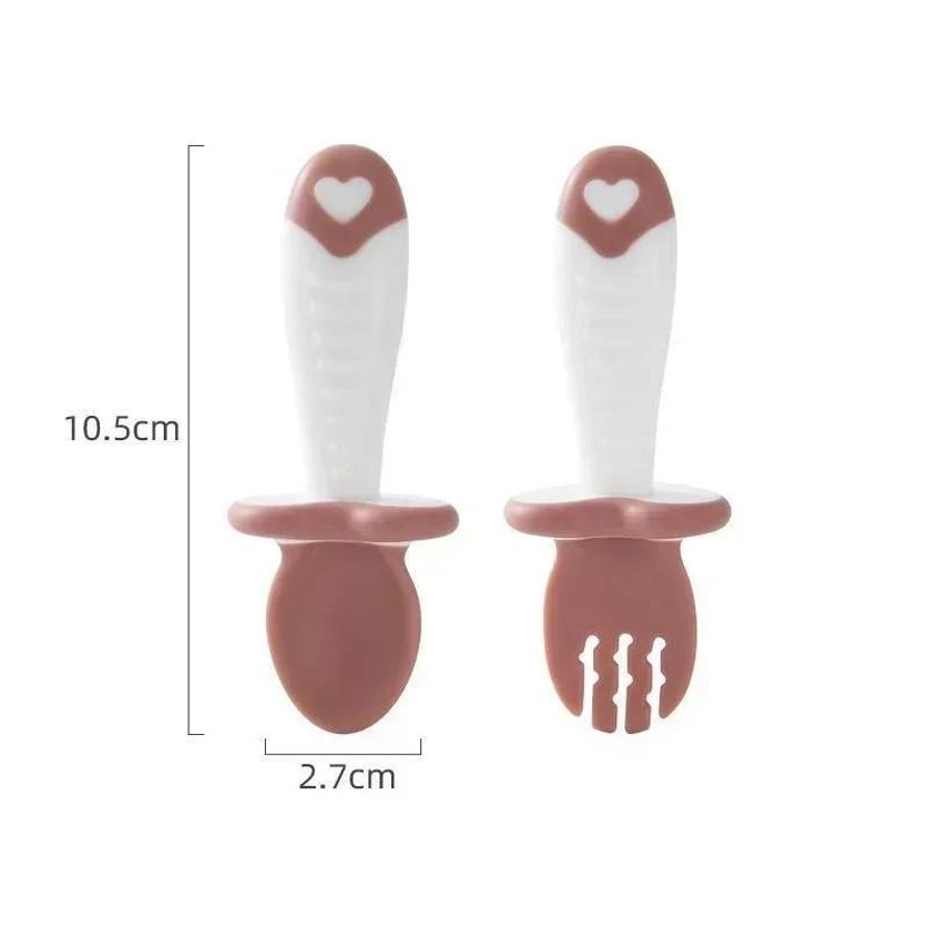 Baby Spoon Fork Silicone Child - Baby Food Feeder review and price