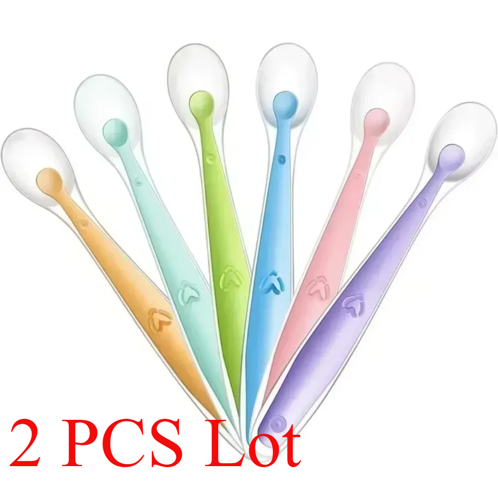 2/1pcs Silicone Spoon for Baby - Baby Food Feeder review and price