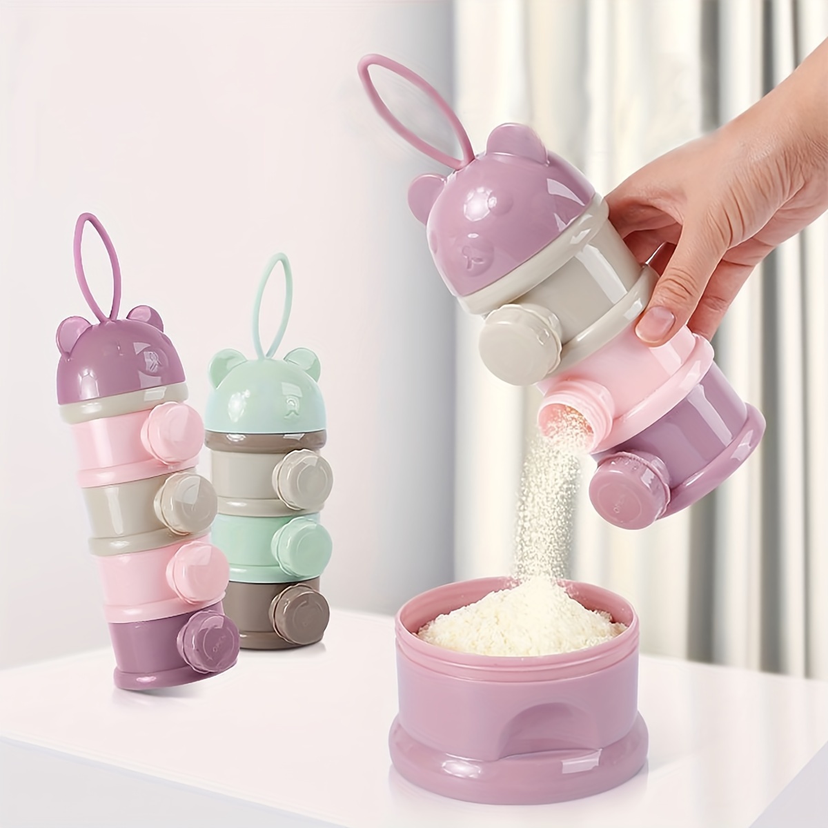 Large Capacity Baby Milk Powde - Baby Food Dispenser review and price