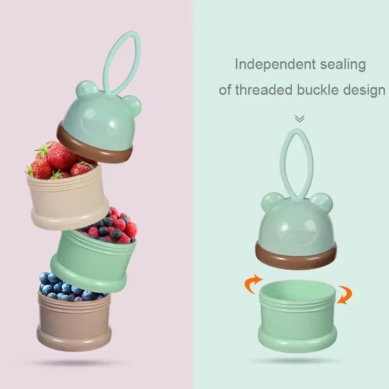 Colored Milk Powder Box Conven - Baby Food Dispenser review and price