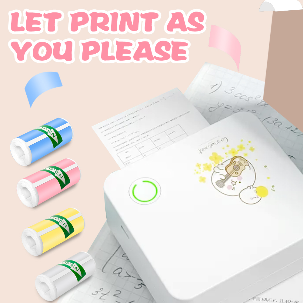 HD Mini Printer Thermal Paper  - Baby Food Label review and price