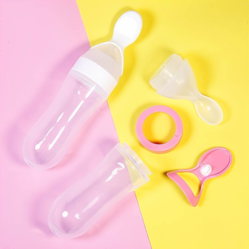 Baby Feeding Silicone Bottle w - Baby Food Feeder review and price