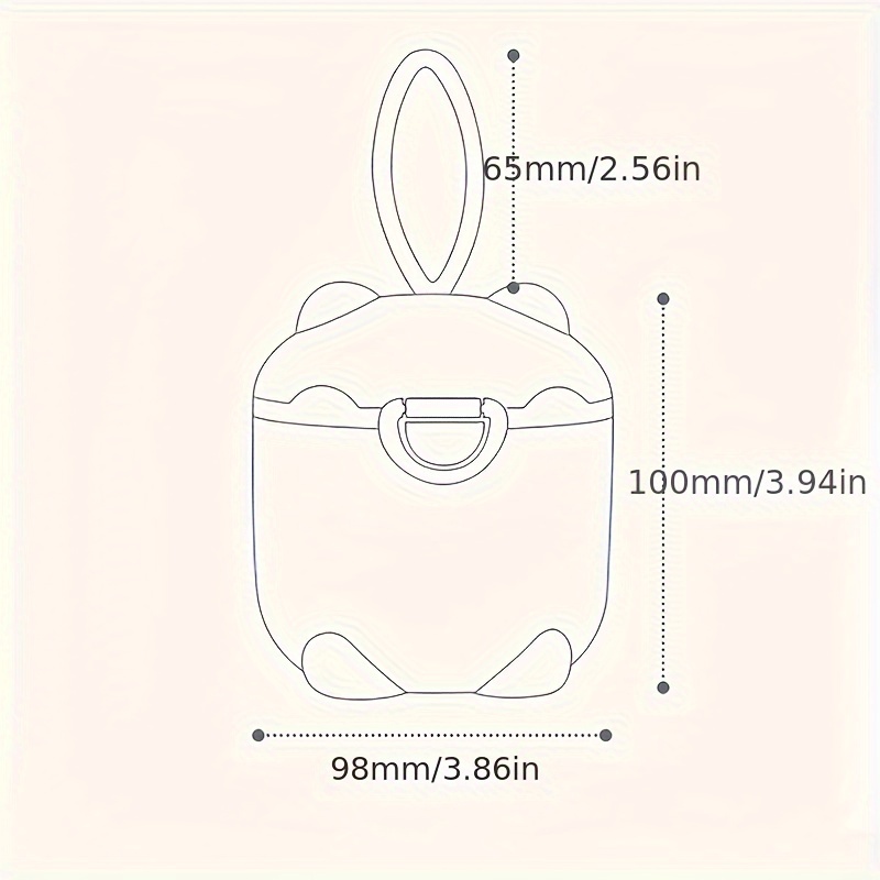 1pc Portable Four-Layer Milk P - Baby Food Dispenser review and price