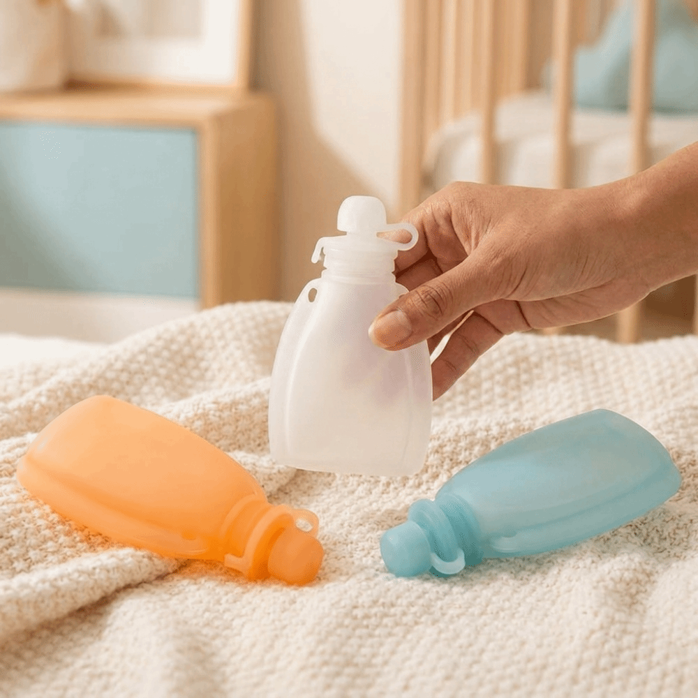 Non BPA Baby Food Pouch 120ml  - Baby Food Feeder review and price