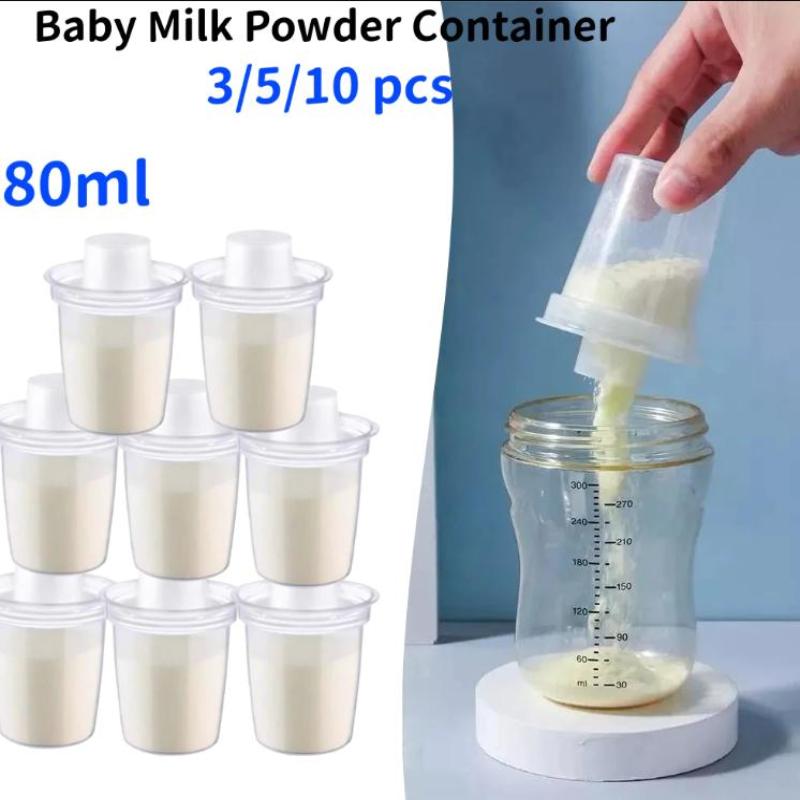6PPC 80ML Baby Milk Powder Dis - Baby Food Dispenser review and price