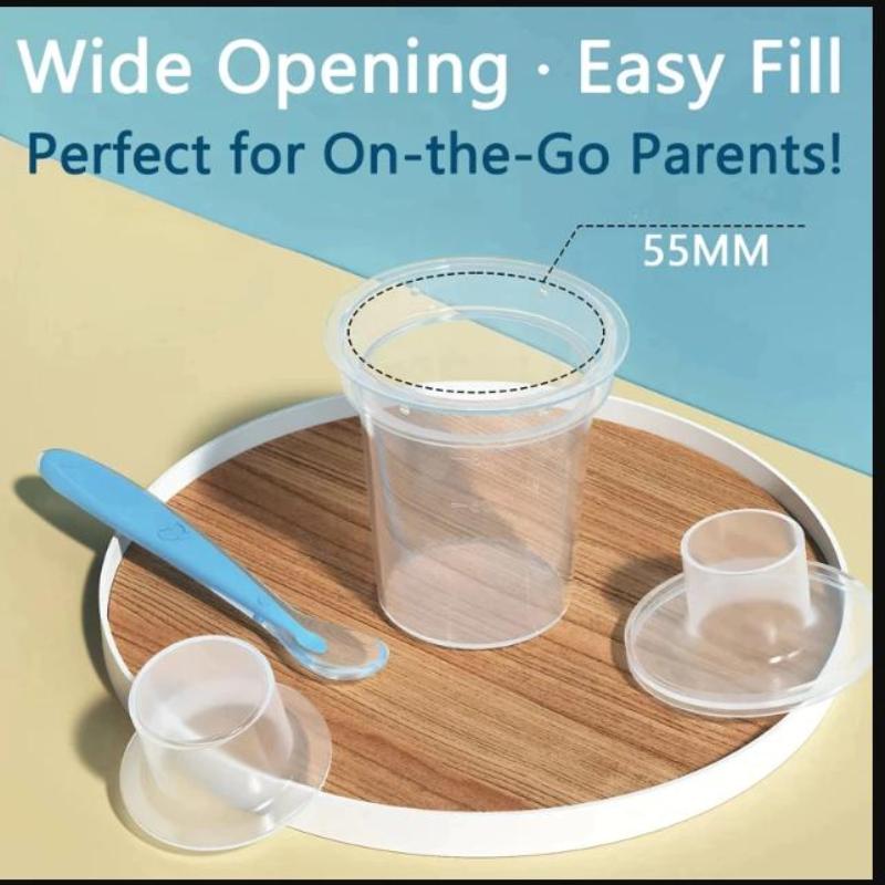 6PPC 80ML Baby Milk Powder Dis - Baby Food Dispenser review and price