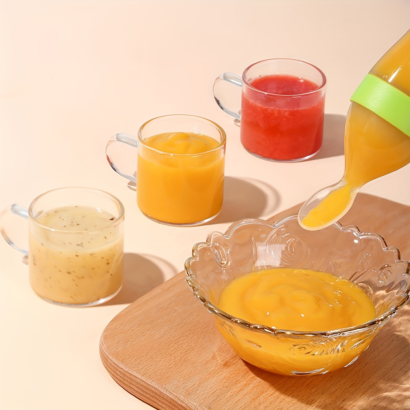 9pcs Feeding Cutlery:1 Silicon - Baby Food Feeder review and price