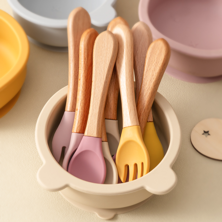 2PCS Baby Learning Spoons Uten - Baby Food Feeder review and price